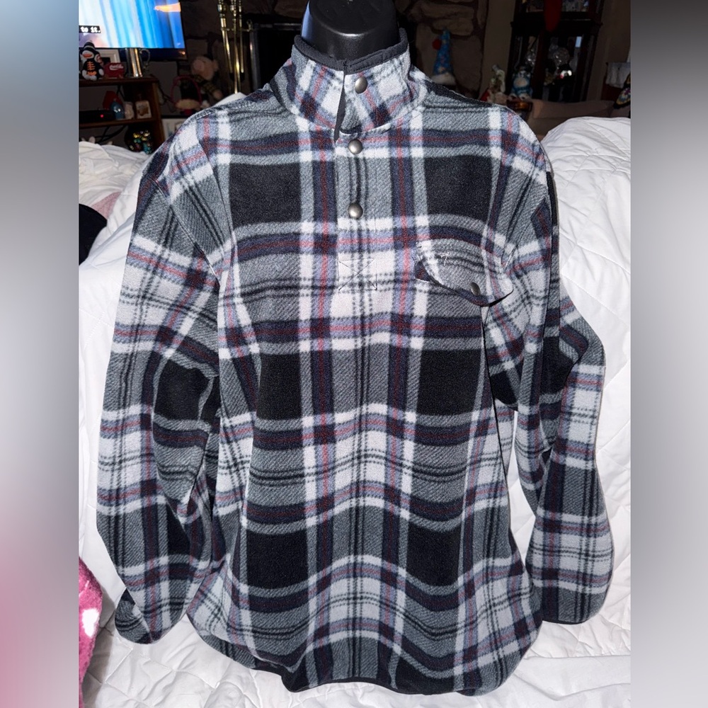 Arnold Palmer Fleece Quarter Snap Pullover